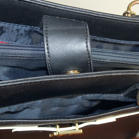 SOLD Designer Inspired Tommy Hilfiger Structured Bag - Picture 6 of 10